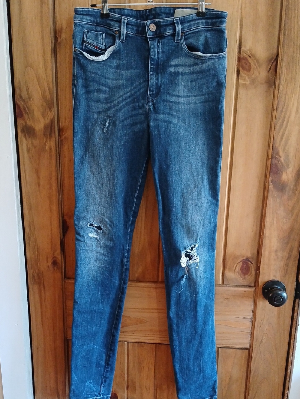 Diesel Skinzee-High Super Slim Skinny High Waist Jeans - 30